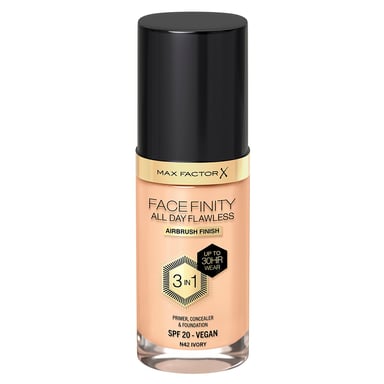 Max Factor Facefinity All Day Flawless D5 Free Foundation Ivory 42