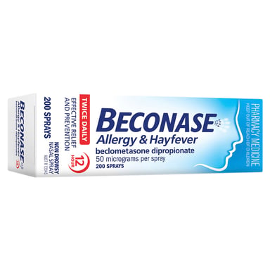 Beconase Allergy & Hayfever Nasal Spray 12 Hour - 200 doses