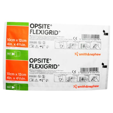 Opsite Flexigrid 10cm X 12cm - 1 each