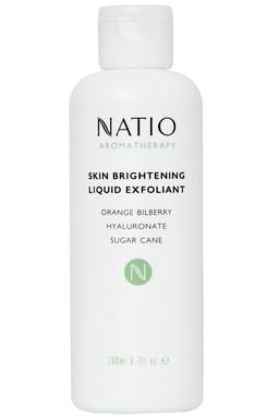 Natio Aromatherapy Skin Brightening Liquid Exfoliant 200ml