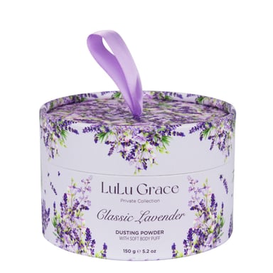 Lulu Grace Classic Lavender Dusting Powder 150g