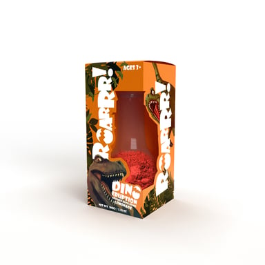 Roarrr Dino Eruption Crushed Bath Bombs 100g