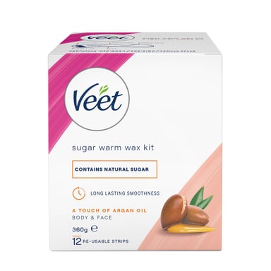 Veet Warm Wax Argan Oil 360g