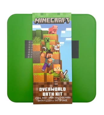 Minecraft The Overworld Bath Set 1 each