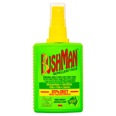 Bushman Plus Sunscreen Pump Spray 100ml