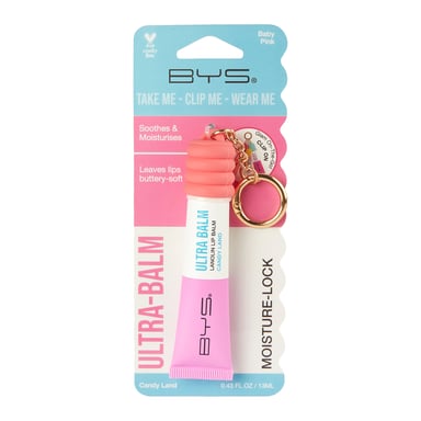 BYS Lip Balm Ultra With Lanolin & Wearable Keyring Candy Land 13ml