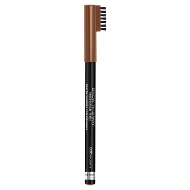 Rimmel Brow This Way Professional Pencil #006 Brunette 1 each