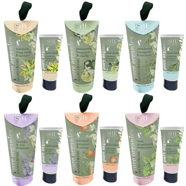 She Aromatherapy Pure Organics Hand Cream Assorted 100ml
