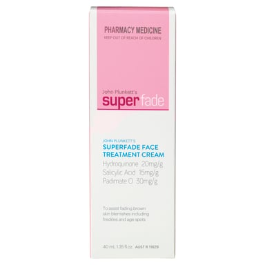 John Plunkett's SuperFade Face Treatment Cream 40ml