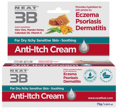 Neat Feat Products Effect 3B Anti Itch Cream 75g
