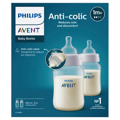 Avent Anti-Colic Feeding Bottle 260ml - 2 pack