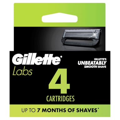 Gillette Labs Razor Blade Refills 4 pack