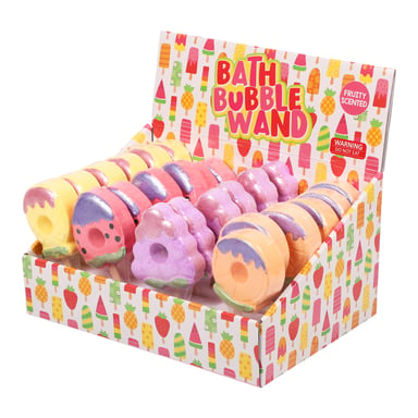 GFA Fruity Bath Bubble Wand Assorted 100g