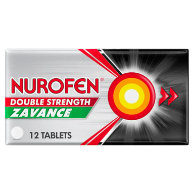 Nurofen Double Strength Zavance 512mg - 12 tablets