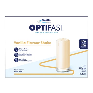 Optifast VLCD Shake Vanilla 18 pack
