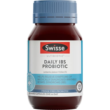 Swisse Ultibiotic Daily IBS Probiotic 30 capsules
