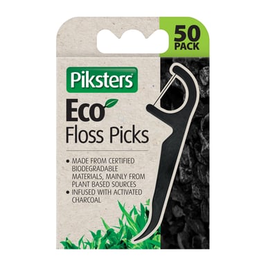 Piksters Eco Floss Picks 50 pack