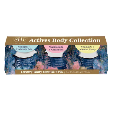 She Aromatherapy Active Body Souffle Trio 1 each
