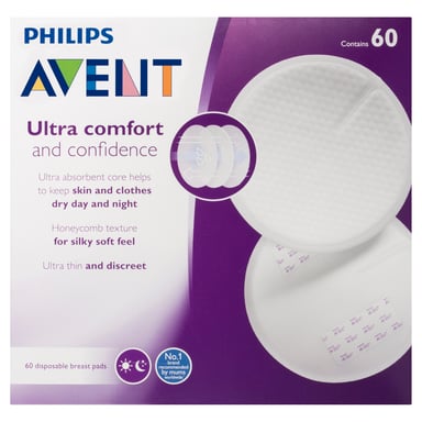 Avent Disposable Breast Pads Day Time 60 pack