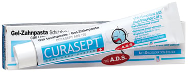 Curasept Toothpaste Gel 0.05% Chlorhexidine + 0.05% Fluoride 75ml