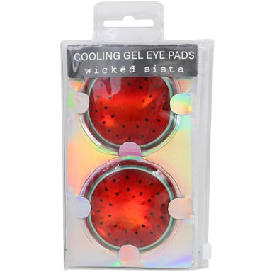 Wicked Sista Cooling Gel Eye Pads Watermelon 2 piece