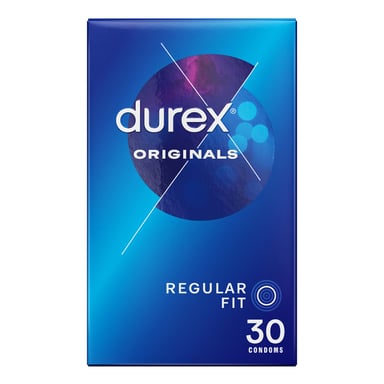 Durex Regular Condoms 30 pack