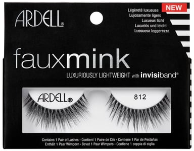 Ardell Faux Mink Eyelashes 812 - 1 pack