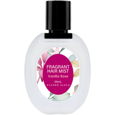 Wicked Sista Fragrant Hair Mist Vanilla Rose 25ml