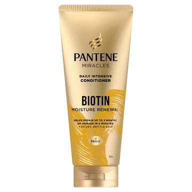 Pantene 3 Minute Miracle Biotin Daily Moisture Renew Conditioner 350ml