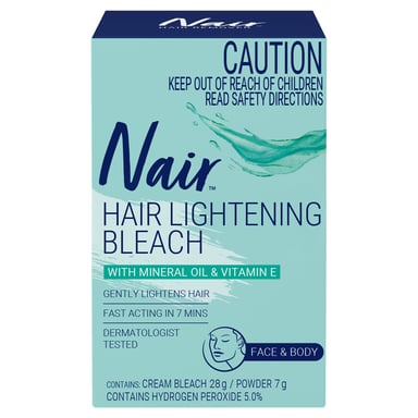 Nair Cream Hair Bleach For Face & Body 1 pack