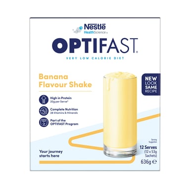 Optifast VLCD Shake Banana 12 pack