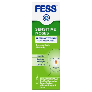 Fess Nasal Spray Sensitive Noses 30ml