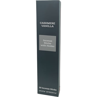 Arome Ambiance Incense Sticks With Holder Cashmere Vanilla 1 each