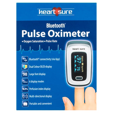Heart Sure Bluetooth Pulse Oximeter 1 each