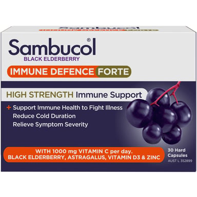 Sambucol Immune Defence Forte 30 capsules