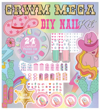 GFA GRWM Cowgirl Mega Nail Sett 1 each
