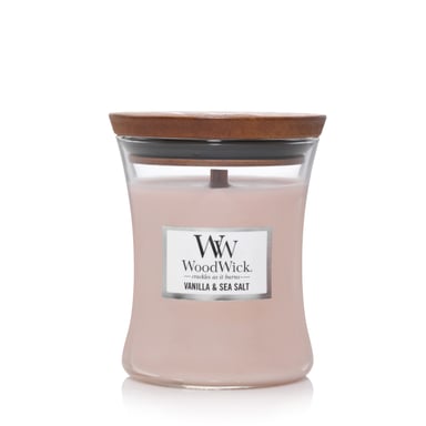 Woodwick Candle Vanilla & Sea Salt Medium 1 each