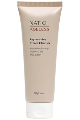 Natio Ageless Replenishing Cream Cleanser 100g