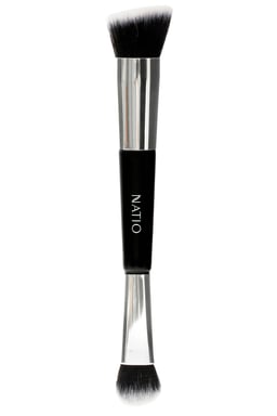 Natio Double-Ended Contour Brush 1 each