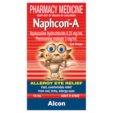 Naphcon A Allergy Relief Eye Drops 15ml