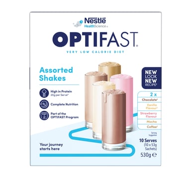 Optifast VLCD Shake Assorted 10 pack