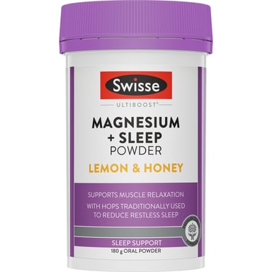 Swisse Ultiboost Magnesium + Sleep Powder 180g