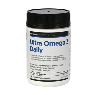 Nourex Professional Ultra Omega 3 Daily 100 capsules