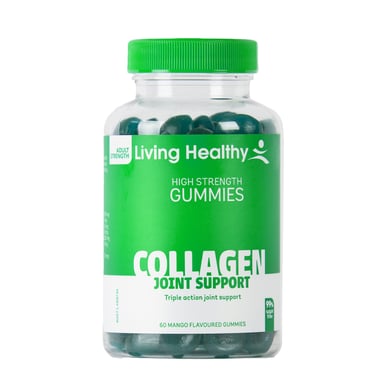 Living Healthy High Strength Gummies Collagen Joint Support 60 pastilles