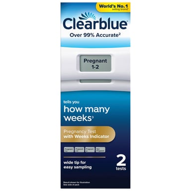 Clearblue Digital Pregnancy Test With Conception Indicator 2 pack