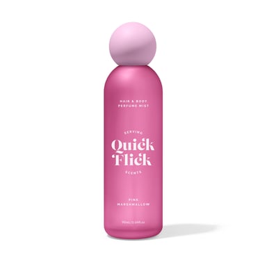 The Quick Flick Serving Scents Hair And Body Mist Pink Marshmallow 90ml