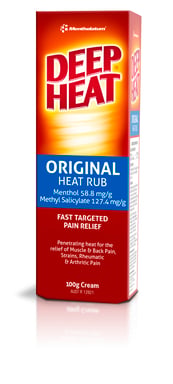 Deep Heat Original Heat Rub 100g