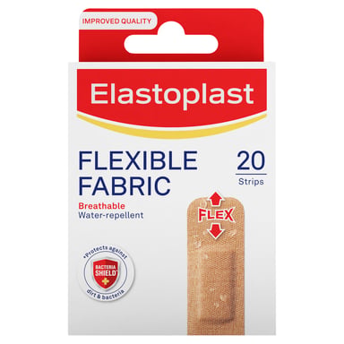 Elastoplast Flexi Fabric Strips 20 pack