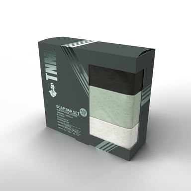 The Nourished Man Soap Bar Set 3 piece