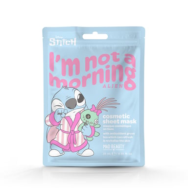 Disney Stitch Pamper Cosmetic Sheet Mask 1 each